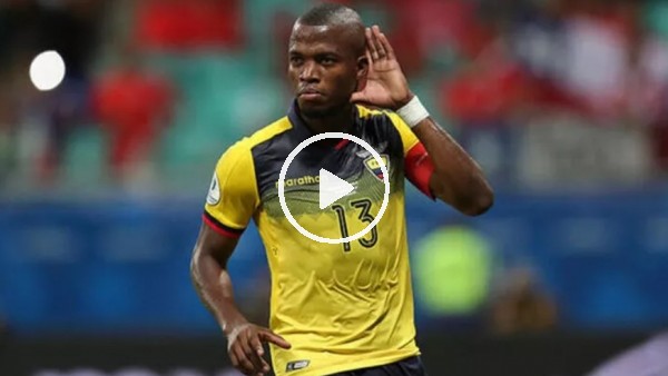 Enner Valencia, İstanbul'a geldi