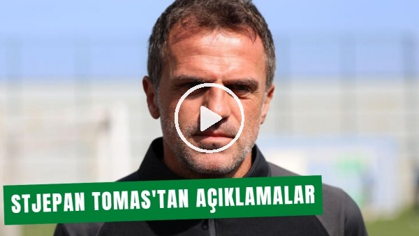 Çaykur Rizespor Teknik Direktörü Stjepan Tomas'tan Açıklamalar | "Acil 3 Puan Lazım"