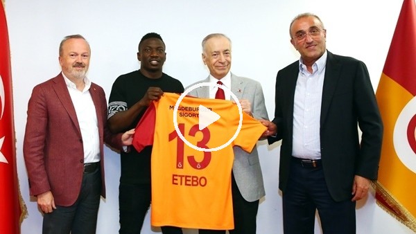 Etebo: "Büyük ve tarihi bir kulübe geldiğim için çok mutluyum"