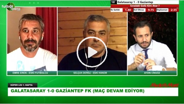 Galatasaray'a Verilen Penaltı Doğru Mu? Selçuk Dereli Yorumladı