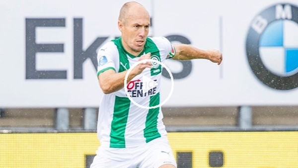 36 yaşındaki Robben'den şık gol