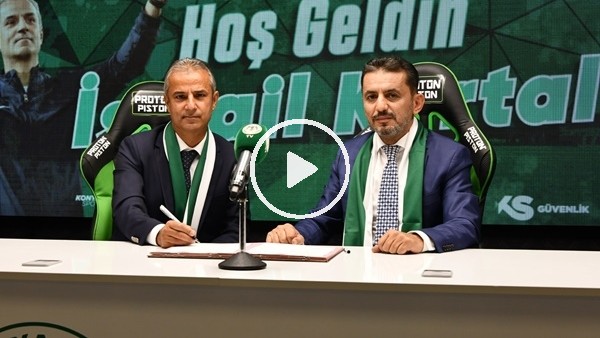 Konyaspor, İsmail Kartal ile sözleşme imzaladı