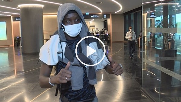 Diabate, İstanbul'a geldi