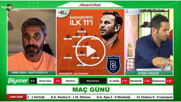 Emre Eren: "Crivelli'nin Olmaması Başakşehir İçin Handikap"
