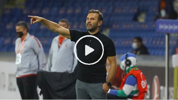 Okan Buruk: "Top Demba Ba'nın eline çarpıyor"