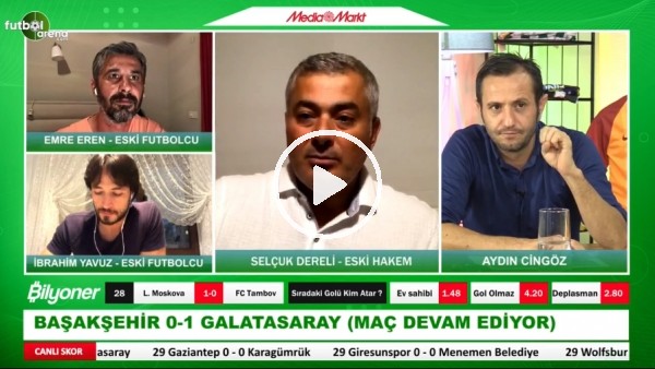 Galatasaray'ın Başakşehir Maçındaki Penaltısı Doğru Mu? Selçuk Dereli Yorumladı