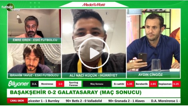 Ali Naci Küçük, Başakşehir - Galatasaray Maçından Öne Çıkan Notları Aktardı | "En iyisi Taylan"
