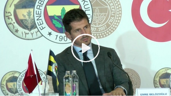 Emre Belözoğlu: "Fenerbahçe'deki en büyük eksik kaliteydi"