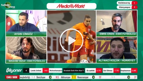 Galatasaray - Alanyaspor maçından notlar! Ali Naci Küçük aktardı