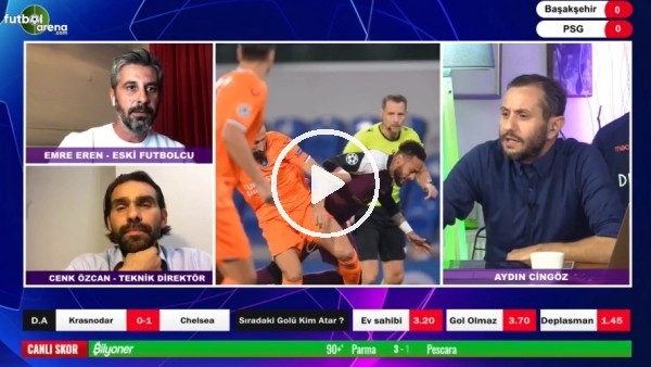 Başakşehir - PSG maçının ilk yarısından notlar