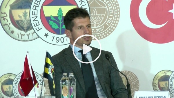 Emre Belözoğlu: "Samandıra'da bizim liderimiz Erol Bulut'tur"