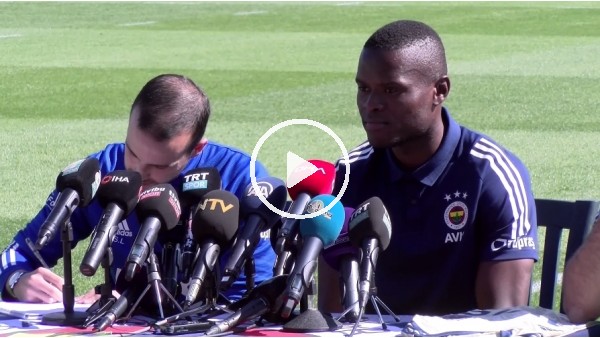 Samatta: "Hızlı ve çevik bir futbolcu olduğumu söyleyebilirim"