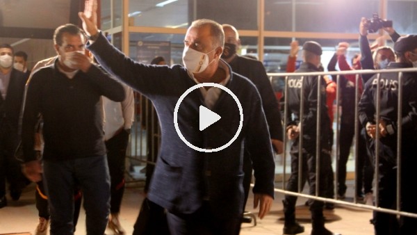 Galatasaray kafilesi Erzurum'da