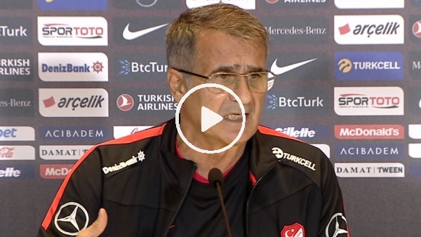 Şenol Güneş: "Uluslar Ligi'nin artıları daha fazla"