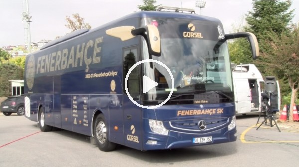 Fenerbahçe'de Yeni Takım Otobüsünün Lansmanı Gerçekleşti | "Sevgi Kurşun İşlemez"