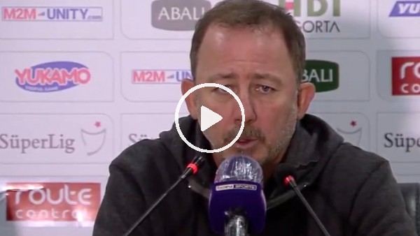 Sergen Yalçın: "Yorumculara, yazarlara söylüyorum; Ofansif ya da defansif diye bir şey yoktur"