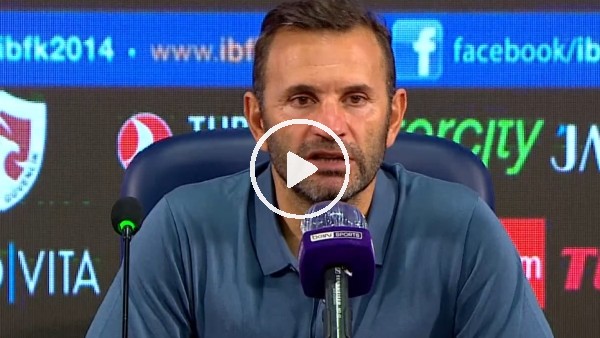 Okan Buruk: "İlk 3 maça göre iyi oynadık ama gol atamadık"