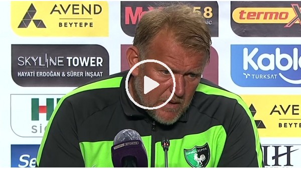 Robert Prosinecki: "Bu galibiyeti hak ettiğimizi düşünüyorum"