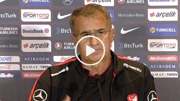 Şenol Güneş: "Yapılan her türlü eleştiriye sagı duyuyoruz"