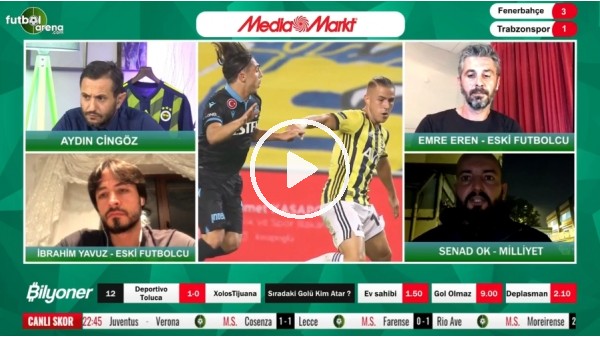 Fenerbahçe - Trabzonspor maçından notlar! Senad Ok aktardı