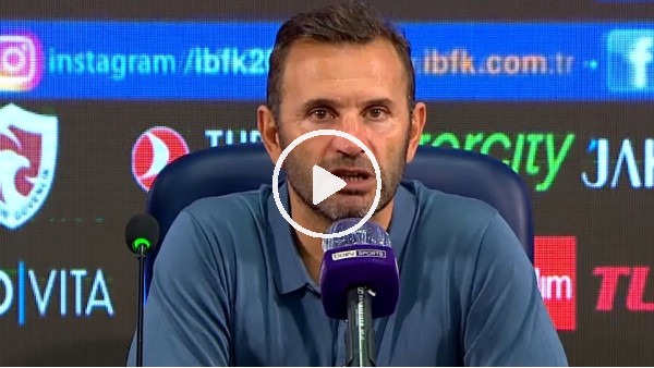 Okan Buruk: "Özgür Yankaya'yı alıp bak Özgürcüm bu pozisyonu böyle yönetmen gerekiyor diye göstermeleri gerekiyor"
