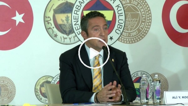 Ali Koç: "Kötü günler gördük ama şimdi güzel günleri yaşayacağız"