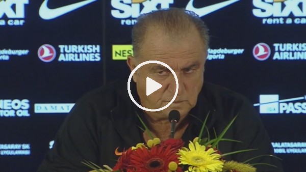 Fatih Terim: "Fatih Öztürk'ün iki golde de hatası var"