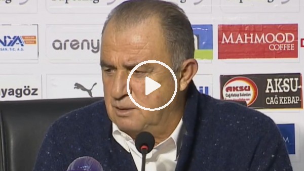 Fatih Terim: "Bazı hakemler, bizim maça uzun zamandır verilmiyor. Neden?"