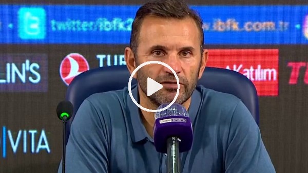 Okan Buruk: "Türkiye'deki hakemlerin oyunu biraz daha oynatması lazım"