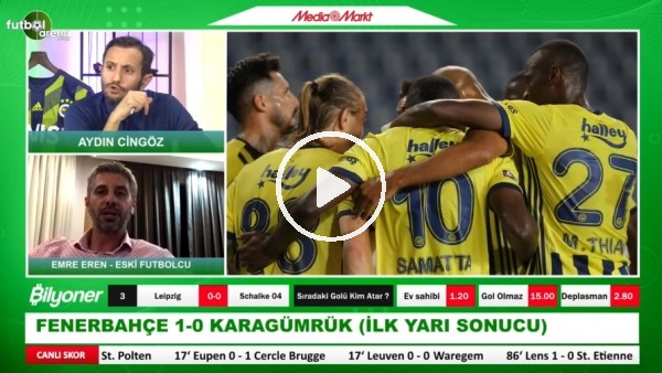 Fenerbahçe - Karagümrük maçının ilk yarısından notlar