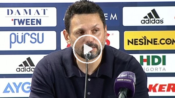 Erol Bulut: "Takım 1. golü attı 2'yi istedik 2'yi attık, 3'ü istedik, 3'ü attık. 4-5 gol de olabilirdi"