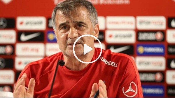 Şenol Güneş: "Konuşmanın zor olduğu yerde futbol oynamak daha zor"