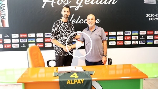 Alpay Çelebi Alanyaspor'da