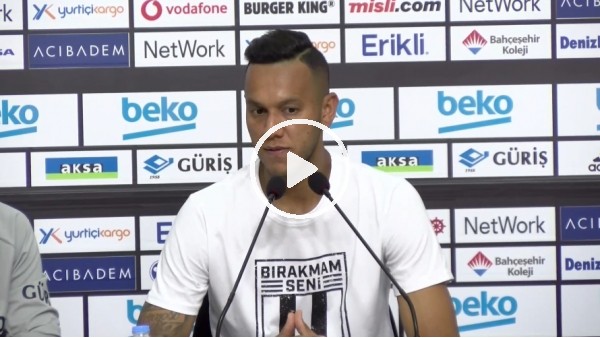 Josef: "Beşiktaş taraftarının takıma verdiği katkıyı çok iyi biliyorum"