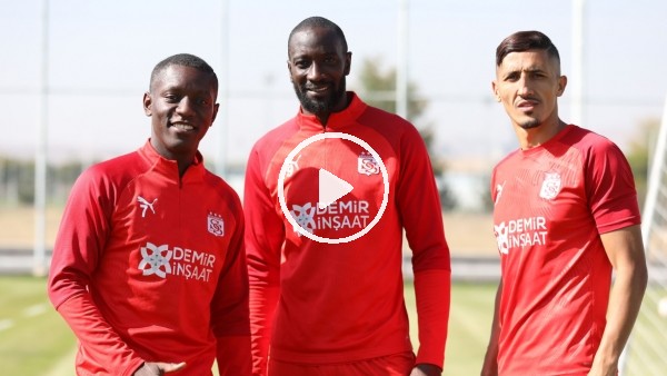 Sivasspor'da Villarreal maçı hazırlıkları başladı