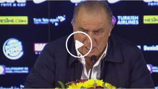 Fatih Terim: "Yatan ve yalandan bağıran futbolcu istemiyorum"
