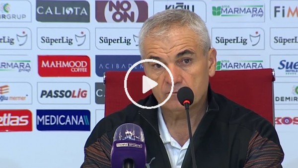 Rıza Çalımbay: "Bir haftada 3 maç oynadık. Galatasaray hiç oynamadı"