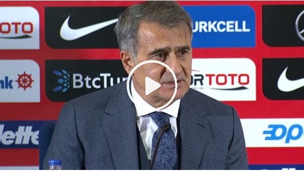 Şenol Güneş'ten hakem yorumu