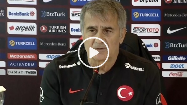 Şenol Güneş: "Sonuçlara göre hoca kellesi alınmamalı"