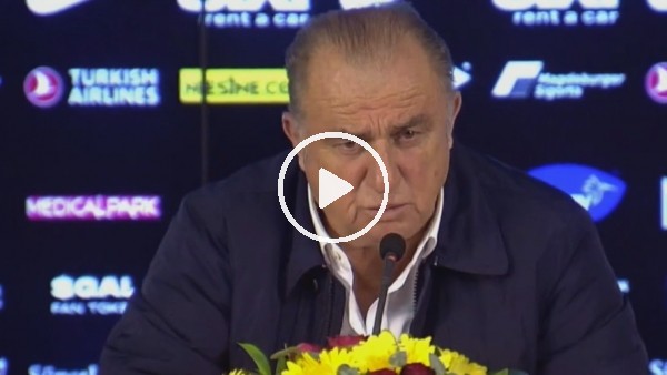 Fatih Terim: "Bir takımın yarı sezonda girdiği pozisyonları bir devrede girdik"