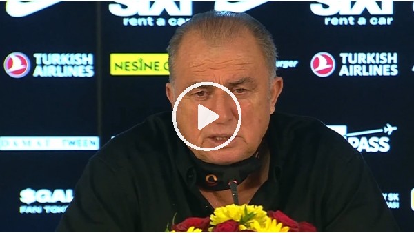 Fatih Terim. "Diagne daha yüksek performans vermeli. O yüzden oyundan çıkardım"