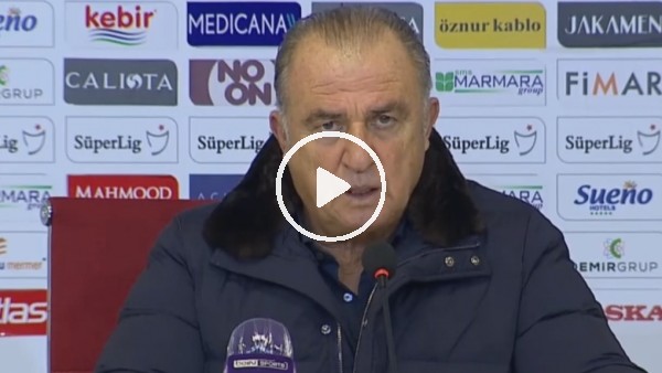 Fatih Terim: "Kritik bir zamanda aldığımız 3 puan sevindirici"