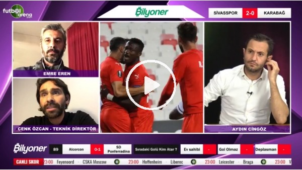 Sivasspor - Karabağ maçından notlar