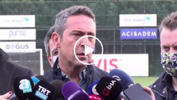 Ali Koç: "Derin bir kadromuz var. Ocak ayında daha iyi anlaşılacak"