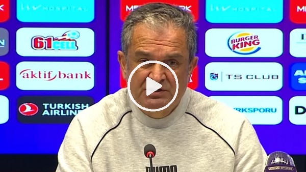 Bülent Albayrak: "Trabzonspor'a karşı deplasmanda alınan 1 puan iyidir"