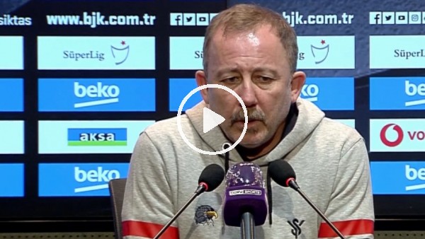 Sergen Yalçın'dan transfer açıklaması