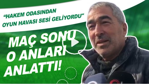 Samet Aybaba Maç Sonu O Anları Anlattı! "Hakem Odasından Oyun Havası Sesleri Geliyordu"