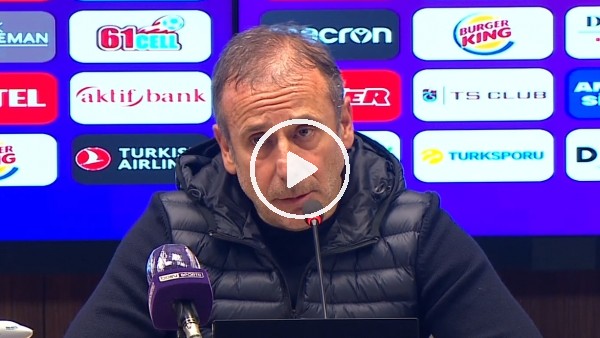 Abdullah Avcı: "İkinci golden sonra oyunda kopukluklar başladı"