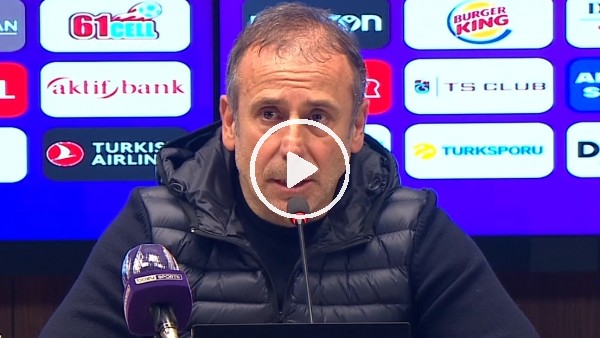 Abdullah Avcı: "Beni üzen tarafı ikinci golden sonra kabullenmiş durum"