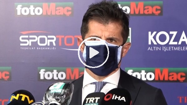 Emre Belözoğlu: "Futbolda kazanmak da var, kaybetmek de"